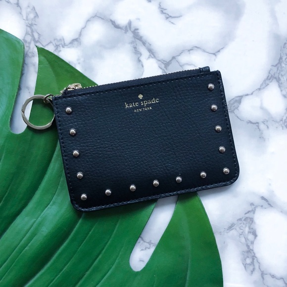 kate spade Handbags - Brand new! Kate Spade Black Studded Bitsy Wallet